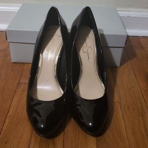 Cute patent leather shoes
